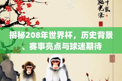 揭秘208年世界杯，历史背景、赛事亮点与球迷期待
