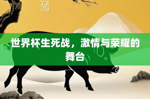世界杯生死战，激情与荣耀的舞台