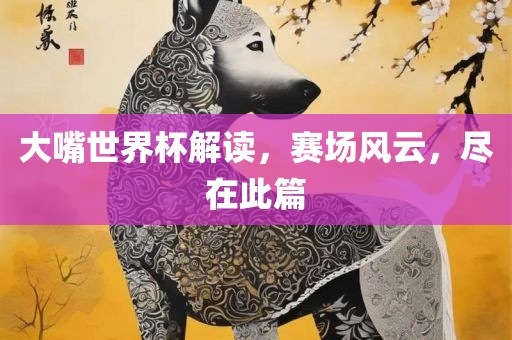 大嘴世界杯解读，赛场风云，尽在此篇