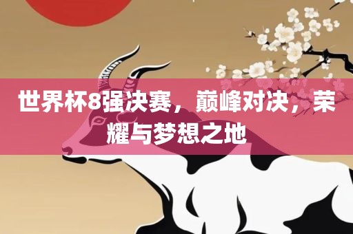 世界杯8强决赛，巅峰对决，荣耀与梦想之地