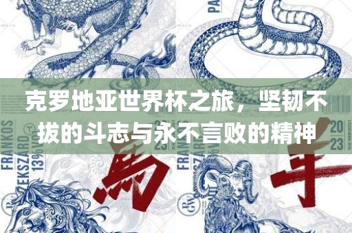 克罗地亚世界杯之旅，坚韧不拔的斗志与永不言败的精神