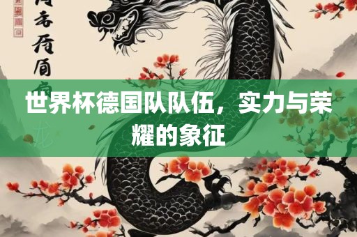 世界杯德国队队伍，实力与荣耀的象征