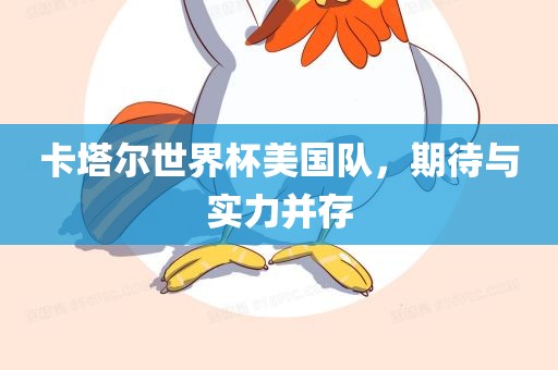 卡塔尔世界杯美国队，期待与实力并存