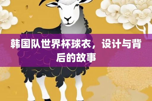 韩国队世界杯球衣，设计与背后的故事