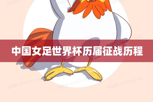 中国女足世界杯历届征战历程