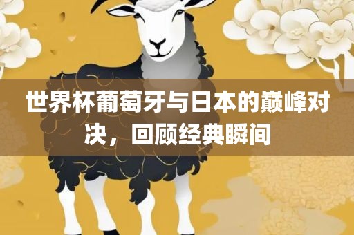 世界杯葡萄牙与日本的巅峰对决，回顾经典瞬间