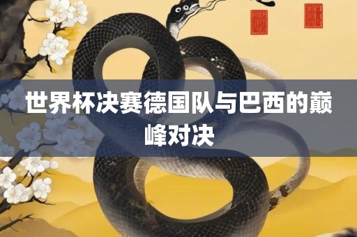 世界杯决赛德国队与巴西的巅峰对决