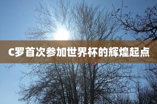 C罗首次参加世界杯的辉煌起点