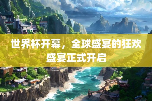 世界杯开幕，全球盛宴的狂欢盛宴正式开启
