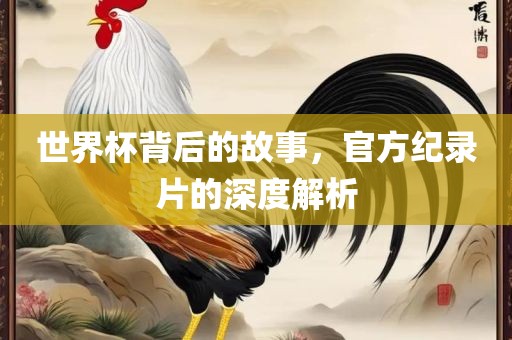 世界杯背后的故事，官方纪录片的深度解析
