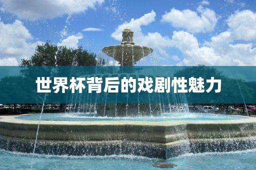 世界杯背后的戏剧性河南立本管道设备有限公司魅力