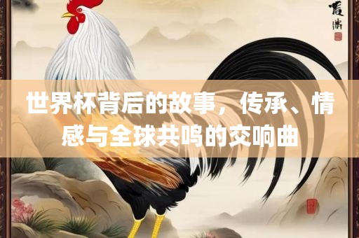 世界杯背后的故事，传承、情感与全球共鸣的交响曲