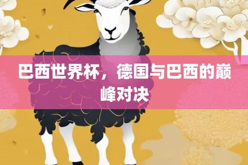 巴西世界杯，德国与巴西的巅峰对决