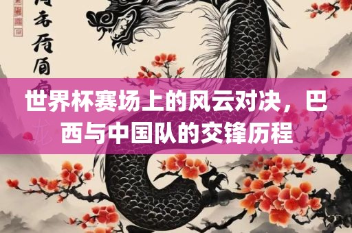 世界杯赛场上的风云对决，巴西与中国队的交锋历程