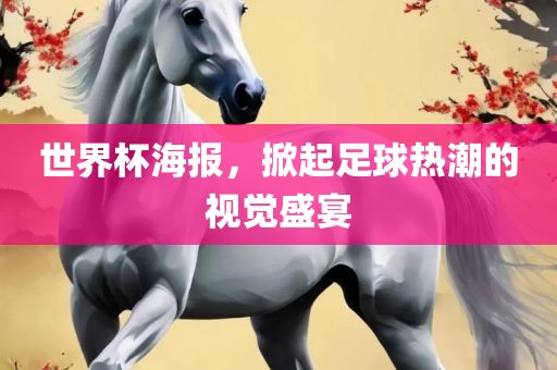 世界杯海报，掀起足球热潮的视觉盛宴