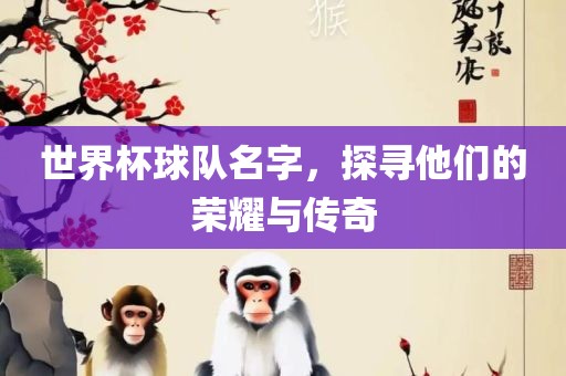世界杯球队名字，探寻他们的荣耀与传奇