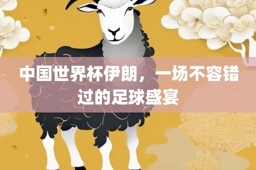 中国世界杯伊朗，一场不容错过的足球盛宴