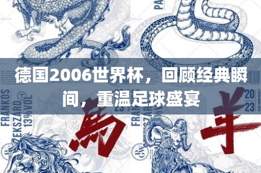 德国2006世界杯，回顾经典瞬间，重温足球盛宴