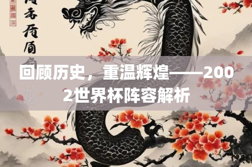 回顾历史，重温辉煌——2002世界杯阵容解析