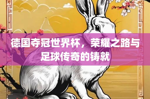 德国夺冠世界杯，荣耀之路与足球传奇的铸就