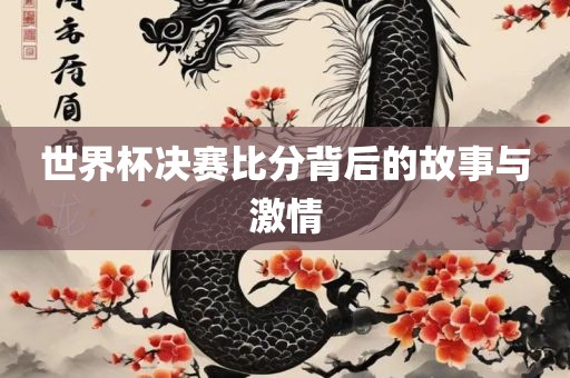 世界杯决赛比分背后的故事与激情