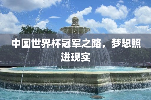 中国世界杯冠军之路,梦想照进现实