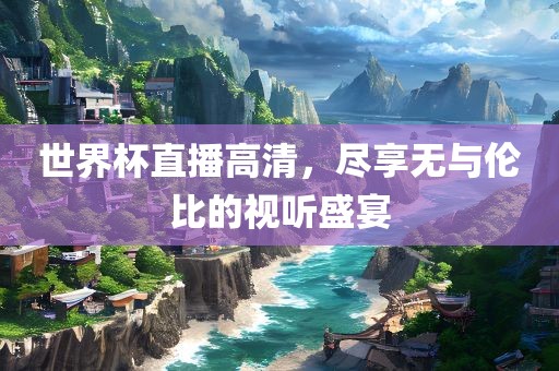 世界杯直播高清，尽享无与伦比的视听盛宴
