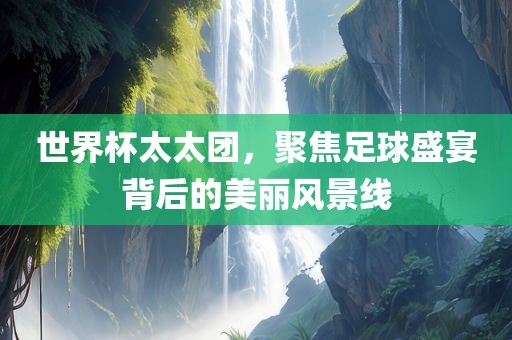 世界杯太太团，聚焦足球盛宴背后的美丽风景线