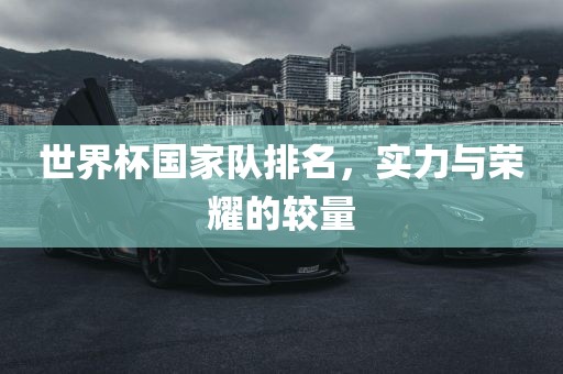 世界杯国家队排名，实力与荣耀的较量