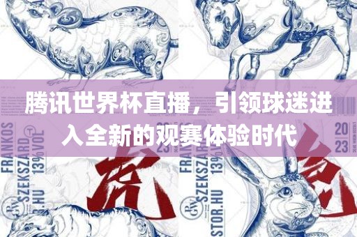 腾讯世界杯直播，引领球迷进入全新的观赛体验时代