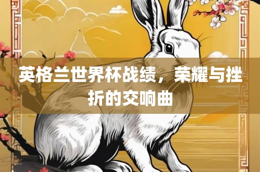 英格兰世界杯战绩，荣耀与挫折的交响曲