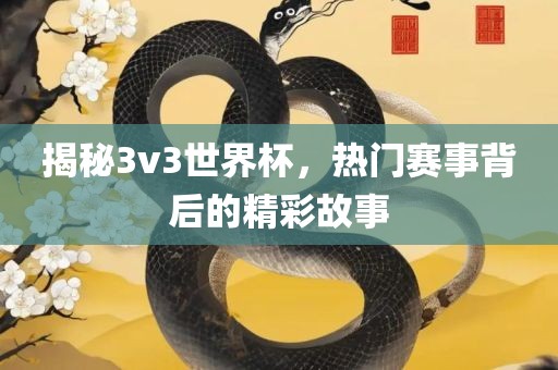 揭秘3v3世界杯，热门赛事背后的精彩故事