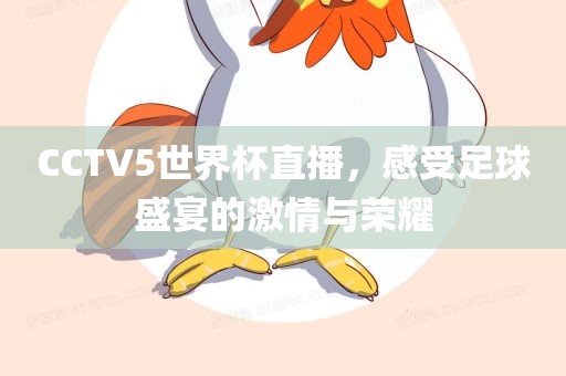 CCTV5世界杯直播,感受足球盛宴的激情与荣耀