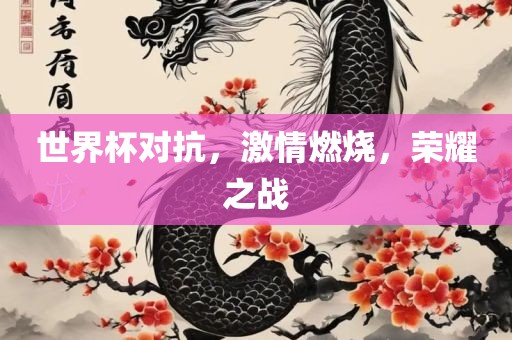 世界杯对抗，激情燃烧，荣耀之战