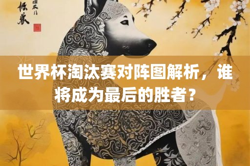 世界杯淘汰赛对阵图解析，谁将成为最后的胜者？