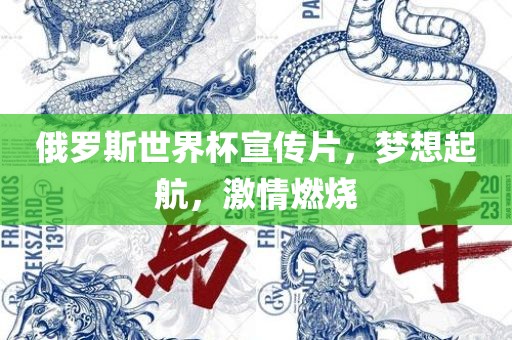 俄罗斯世界杯宣传片，梦想起航，激情燃烧