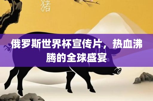 俄罗斯世界杯宣传片，热血沸腾的全球盛宴