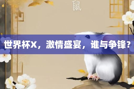 世界杯X,激情盛宴,谁与争锋?