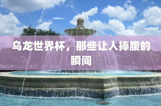 乌龙世界杯，那些让人捧腹的瞬间