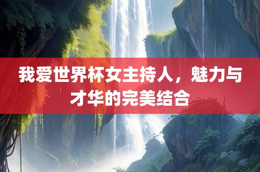我爱世界杯女主持人，魅力与才华的完美结合