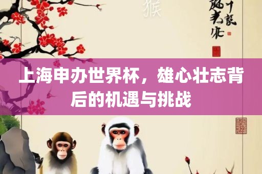 上海申办世界杯，雄心壮志背后的机遇与挑战