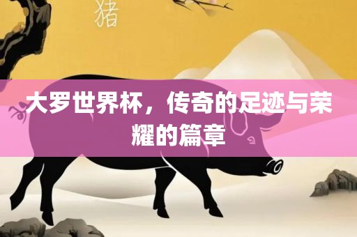 大罗世界杯，传奇的足迹与荣耀的篇章