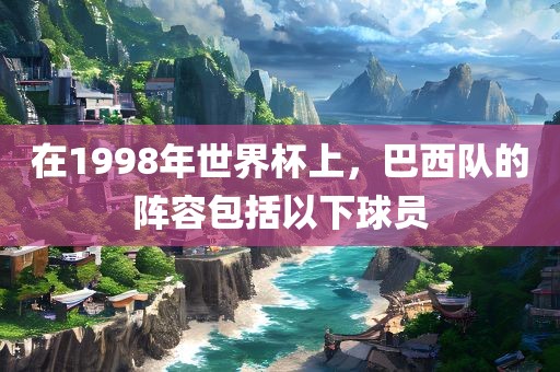 在1998年世界杯上，巴西队的阵容包括以下球员