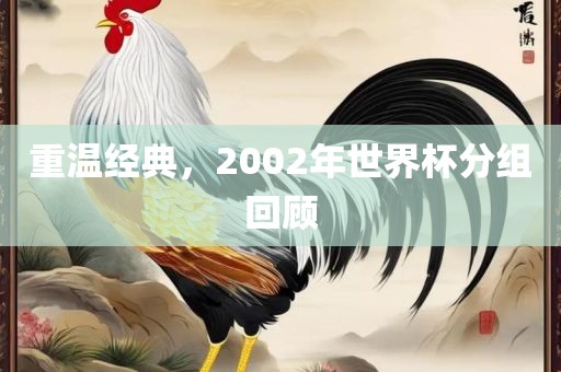 重温经典，2002年世界杯分组回顾