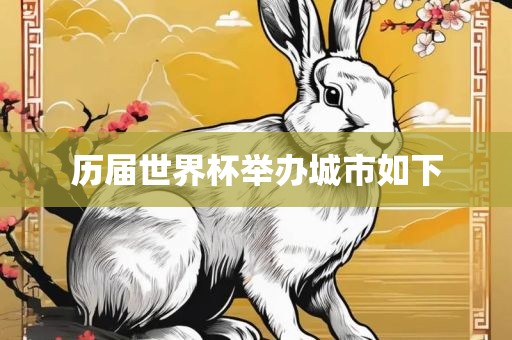 历届世界杯举办城市如下