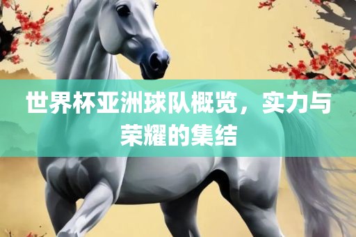 世界杯亚洲球队概览，实力与荣耀的集结