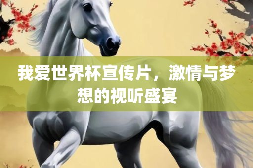 我爱世界杯宣传片，激情与梦想的视听盛宴