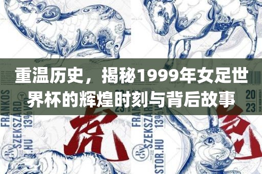 重温历史，揭秘1999年女足世界杯的辉煌时刻与背后故事