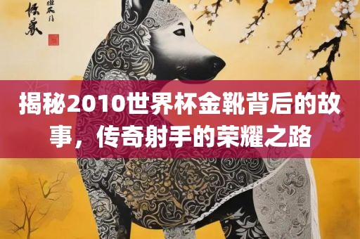 揭秘2010世界杯金靴背后的故事，传奇射手的荣耀之路