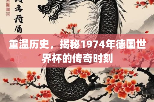 重温历史，揭秘1974年德国世界杯的传奇时刻